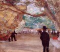 the curtain Edgar Degas